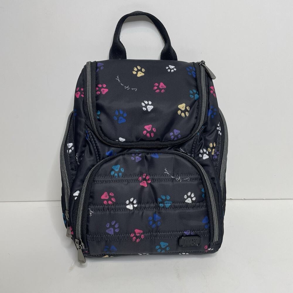 Lug Caddy Toiletry Case in Paws Black - MRSP $60 - NWT!